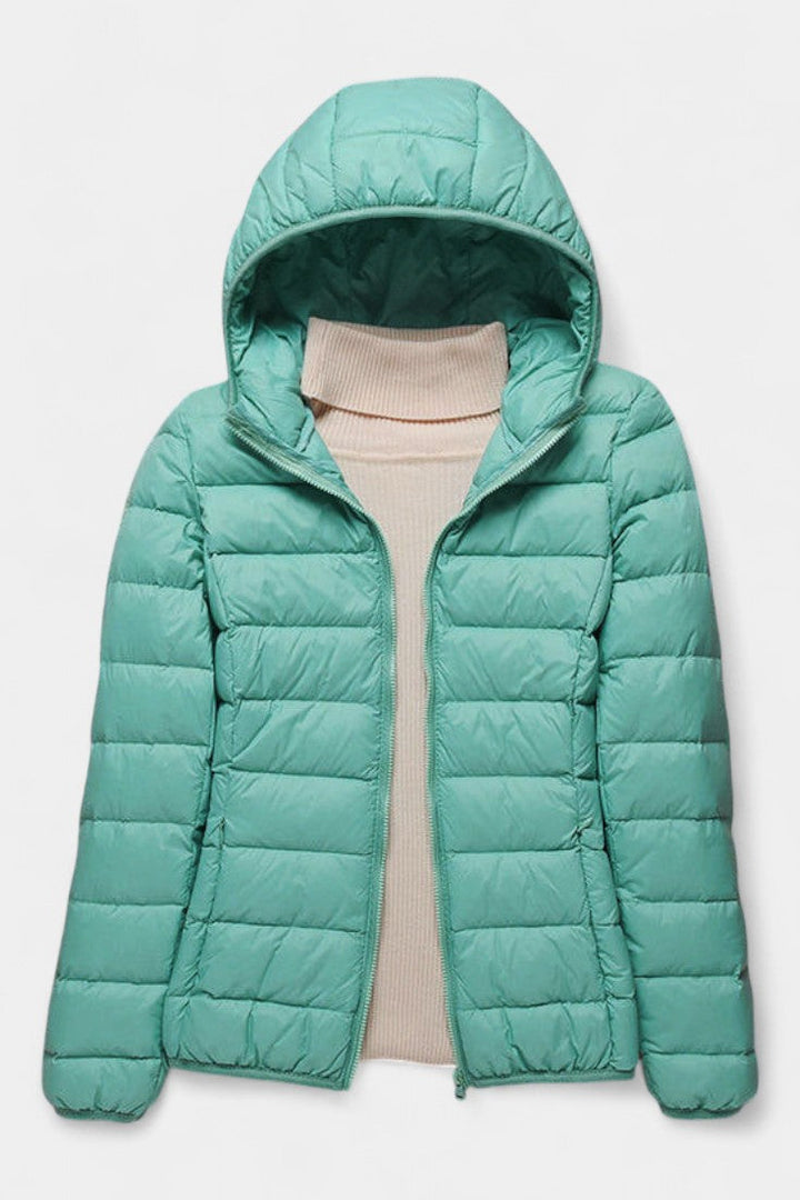 Gabriella | Lightweight Quilted Hooded Jacket
