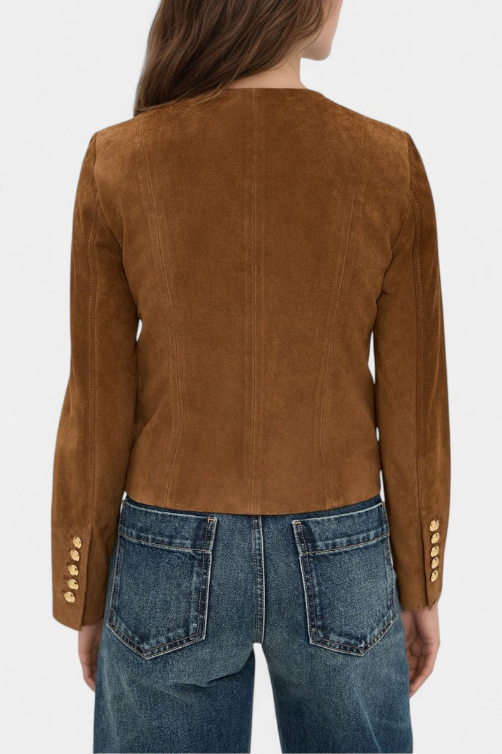 Susanne | Tailored Button-Front Jacket
