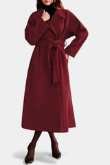 Delphina | Belted Long-Line Coat