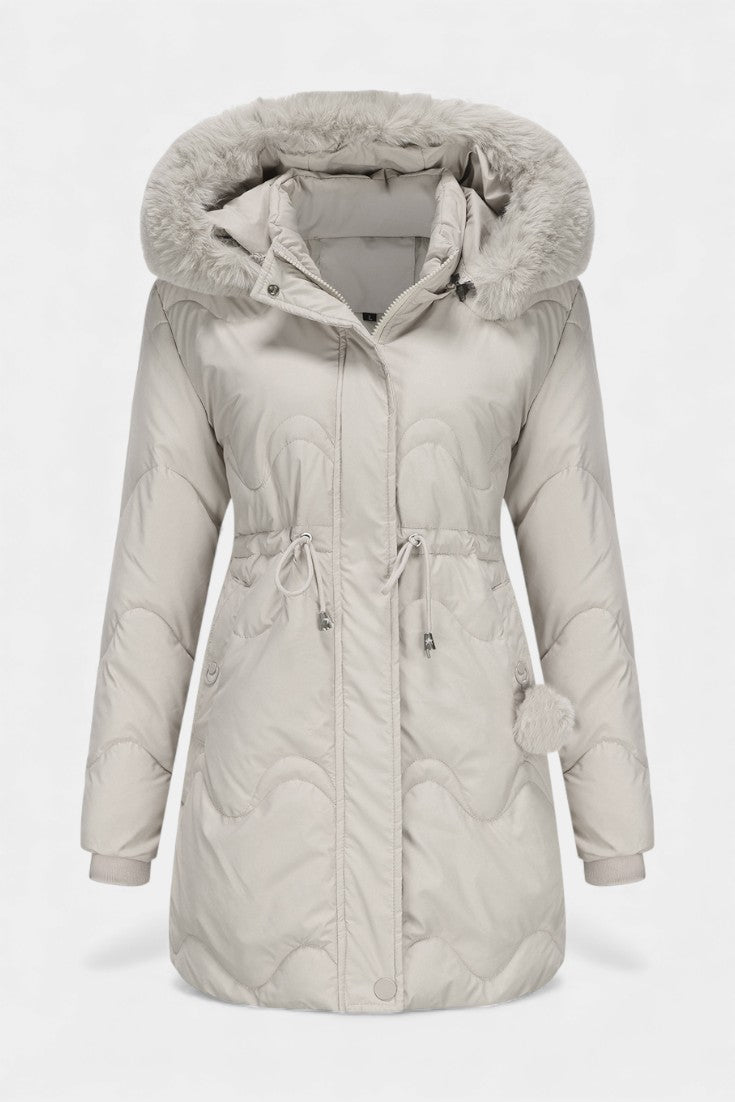 Adrienne | Cosy Hooded Winter Parka