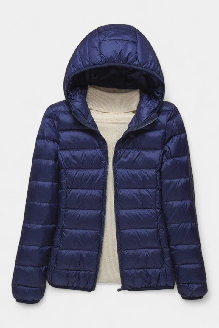 Bridgette | Lightweight Quilted Hooded Jacket