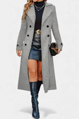 Sloane | Double-Breasted Longline Coat
