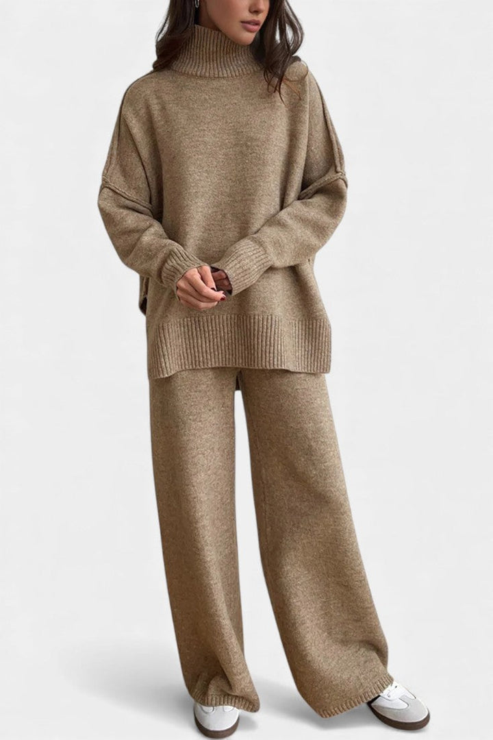 Ines | Relaxed Turtleneck Two-Piece Set