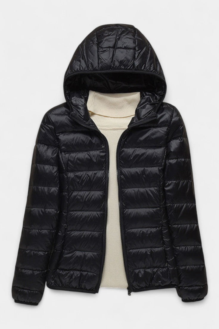 Gabriella | Lightweight Quilted Hooded Jacket