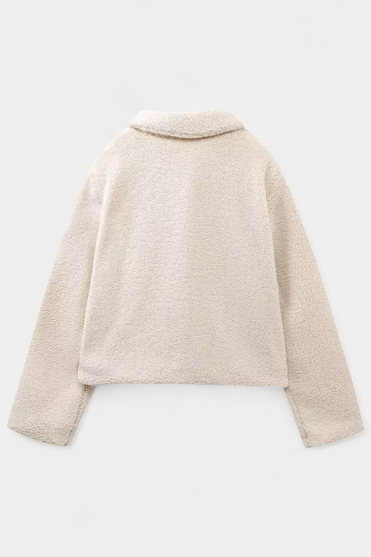 Eugenie | Cropped Toggle-Front Jacket