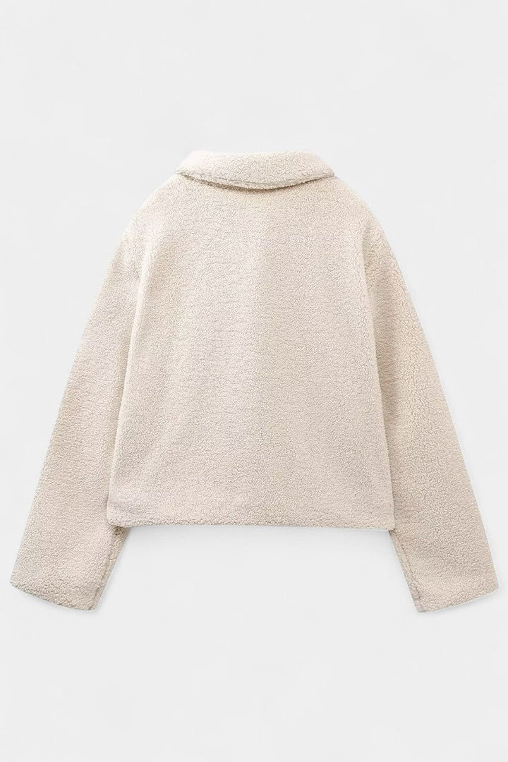 Eugenie | Cropped Toggle-Front Jacket