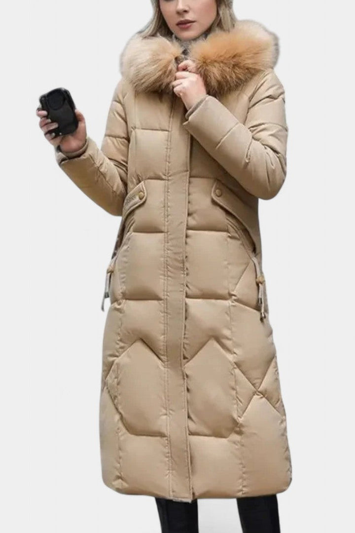 Frances | Longline Hooded Winter Coat
