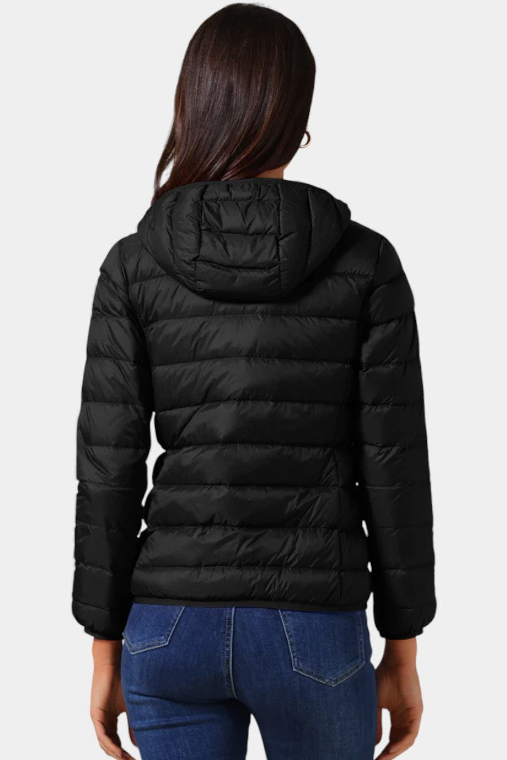 Gabriella | Lightweight Quilted Hooded Jacket