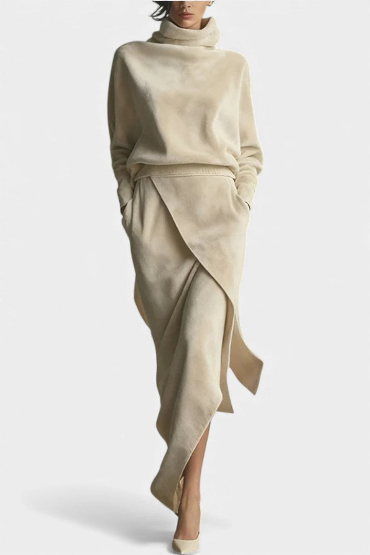 Celestine | Draped Two-Piece Set