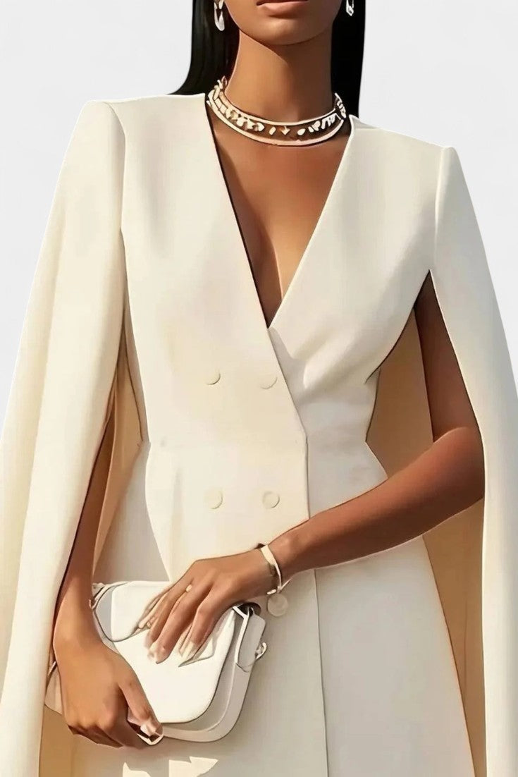 Anneliese | Tailored Cape Blazer