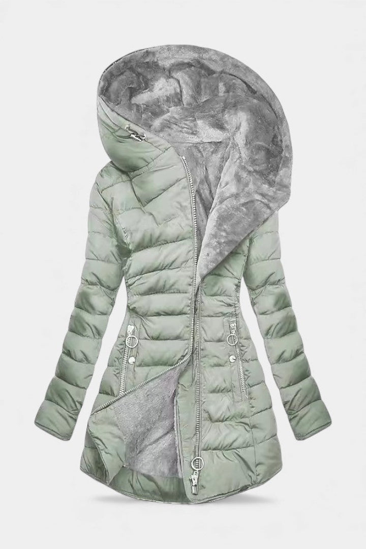 Simone | Cosy Hooded Winter Coat