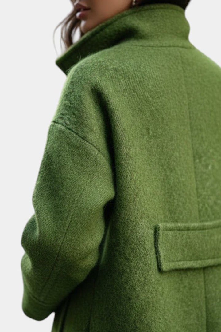 Cornelia | Oversized Double-Breasted Long Coat