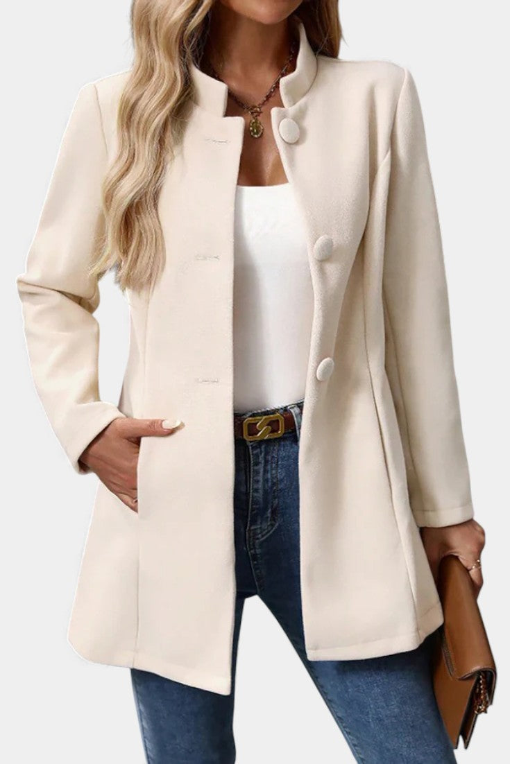Petra | Tailored High-Collar Coat