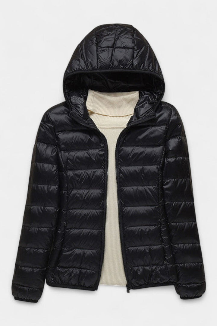 Bridgette | Lightweight Quilted Hooded Jacket
