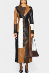 Natalie | Panelled Longline Coat