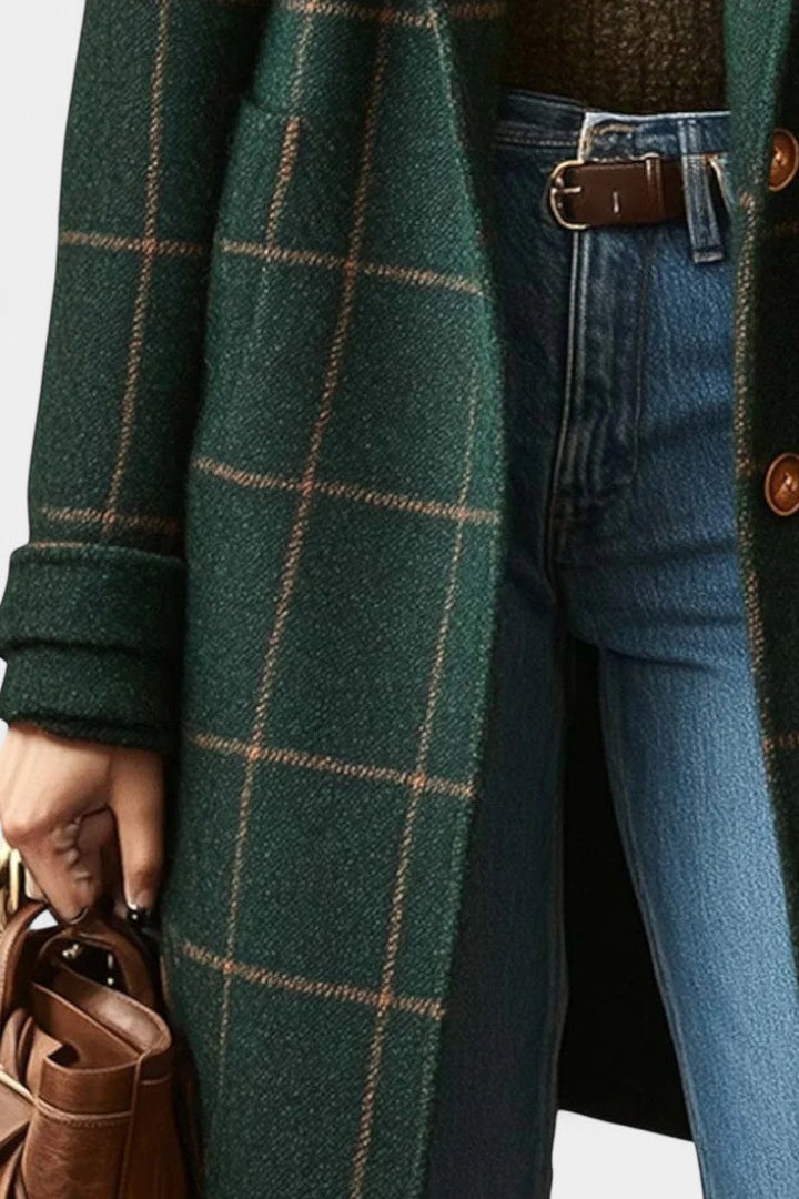 Octavia | Tailored Checked Coat