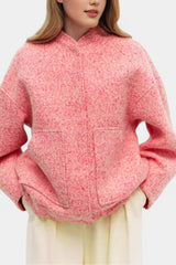 Rosina | Cosy Textured Bomber Jacket