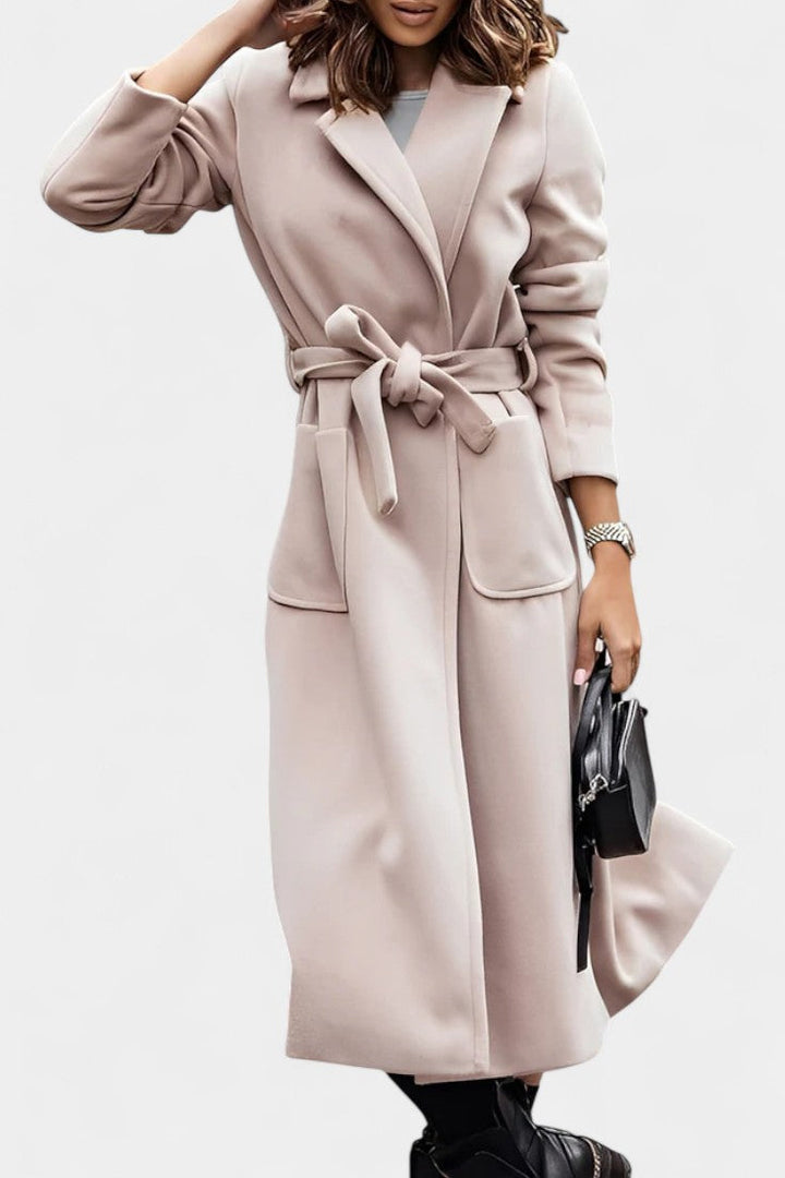 Vivienne | Belted Longline Coat