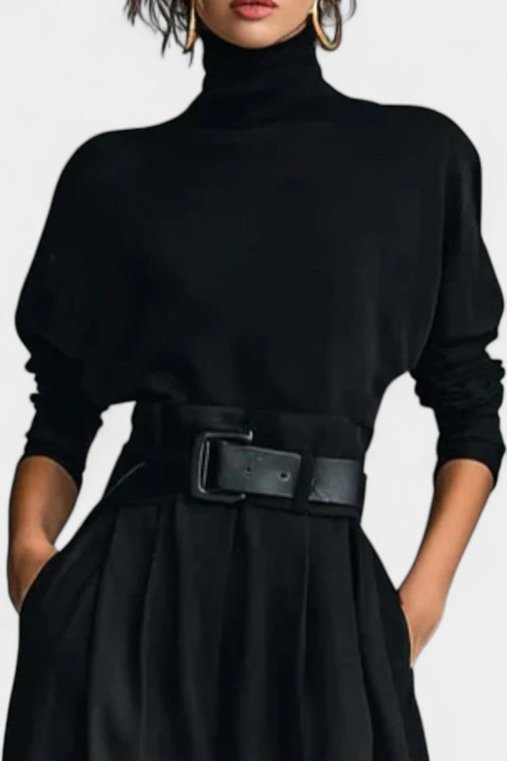 Delia | High-Collar Two-Piece Set