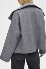 Adelaide | Cropped Double-Breasted Coat