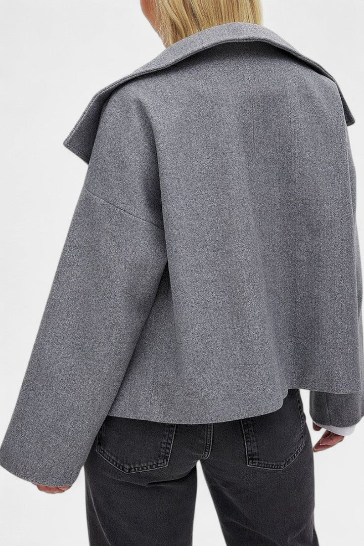 Adelaide | Cropped Double-Breasted Coat