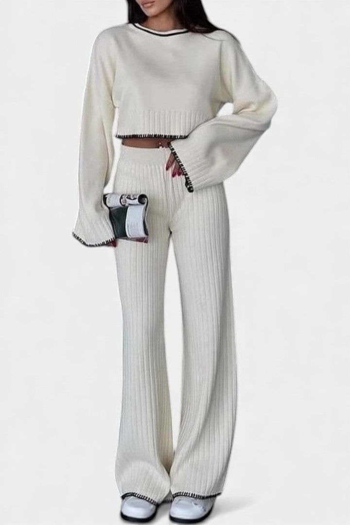 Aurora | Ribbed Two-Piece Set