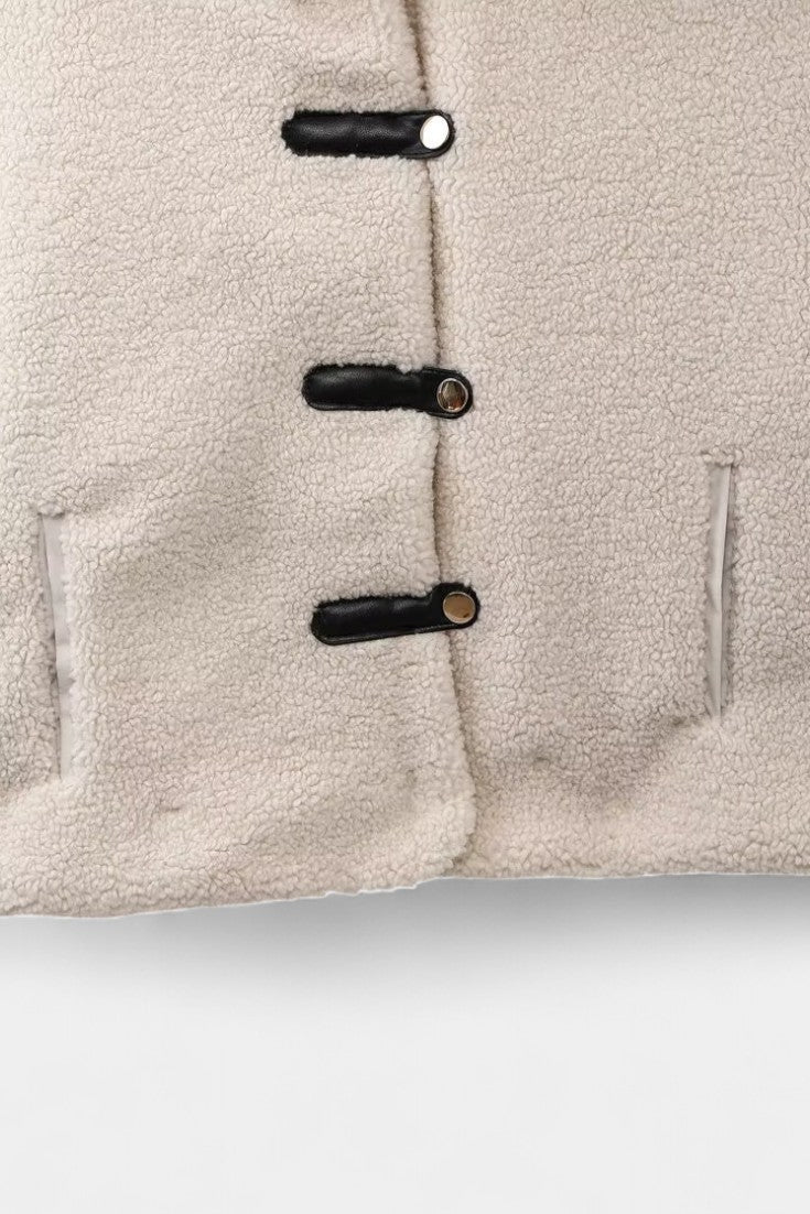 Eugenie | Cropped Toggle-Front Jacket