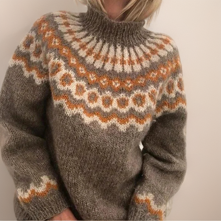 Solveig | Nordic Patterned Sweater