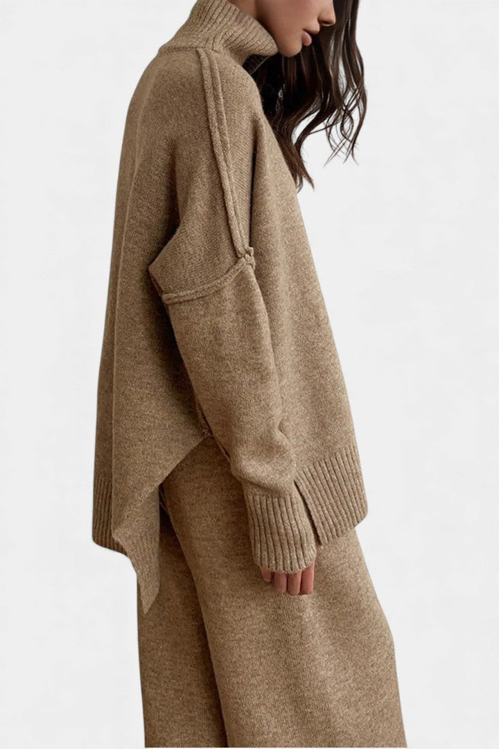 Ines | Relaxed Turtleneck Two-Piece Set
