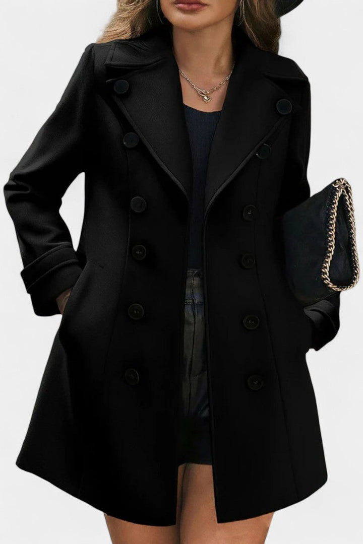Coraleigh | Tailored Notched-Collar Coat