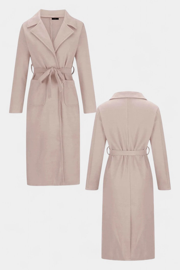 Vivienne | Belted Longline Coat