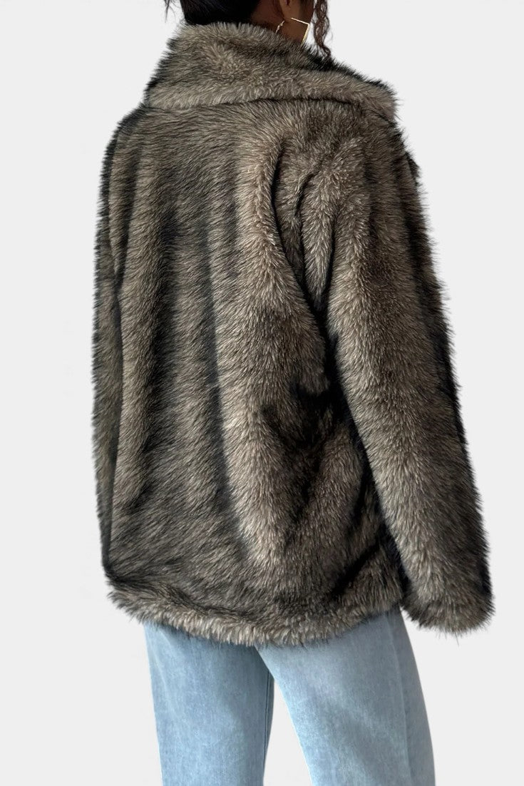 Edith | Plush Textured Coat