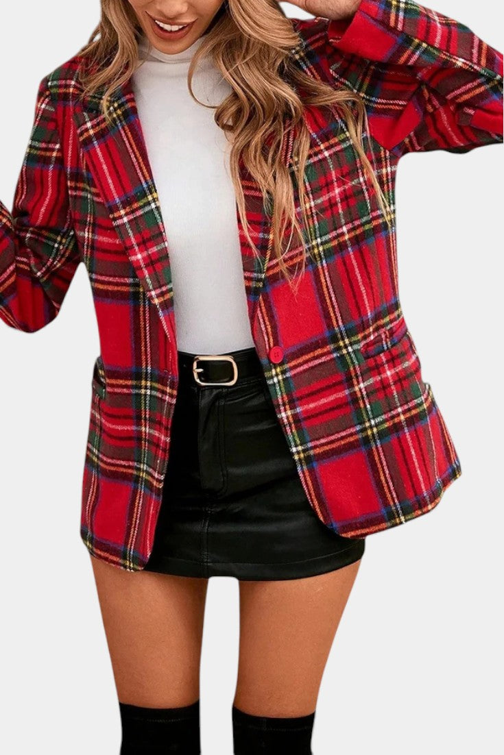Millicent | Tailored Checked Blazer