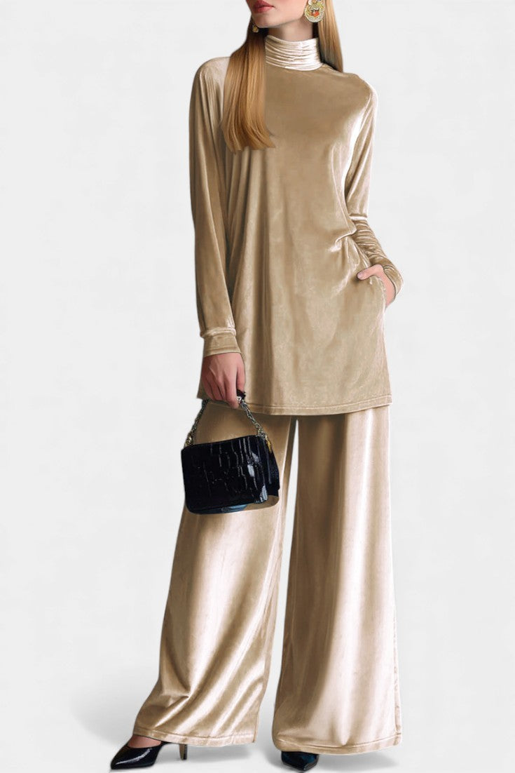 Annette | Elegant Wide-Leg Two-Piece Set