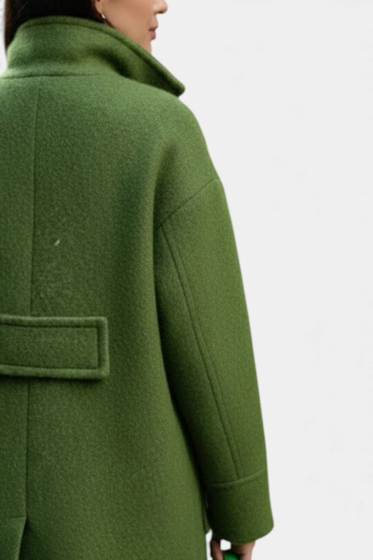 Tamsin | Oversized Double-Breasted Long Coat