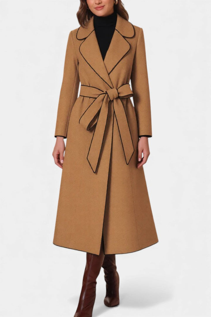 Marguerite | Belted Longline Coat