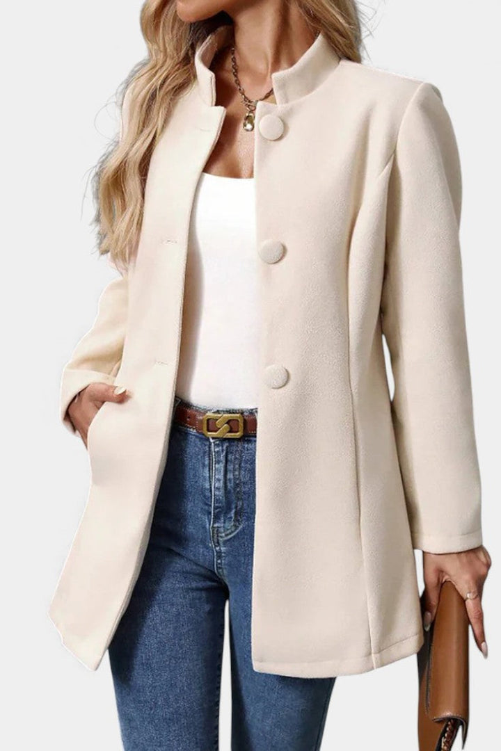Petra | Tailored High-Collar Coat