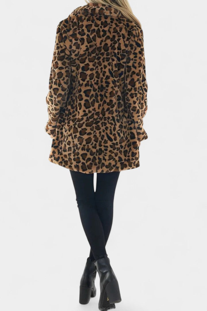 Nadine | Plush Longline Hooded Coat
