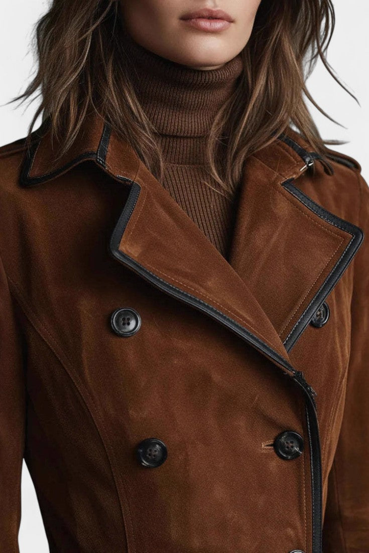 Beverly | Tailored Double-Breasted Long Coat