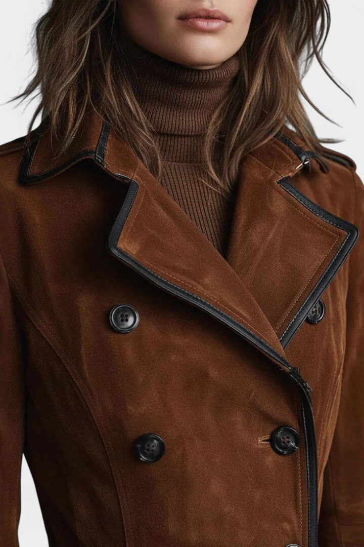 Beverly | Tailored Double-Breasted Long Coat