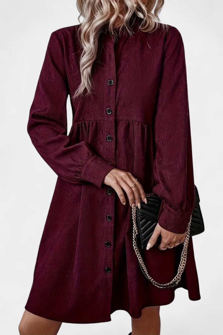 Delilah | Buttoned Midi Dress