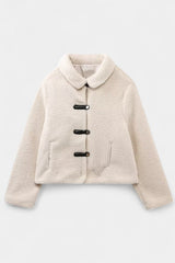Eugenie | Cropped Toggle-Front Jacket