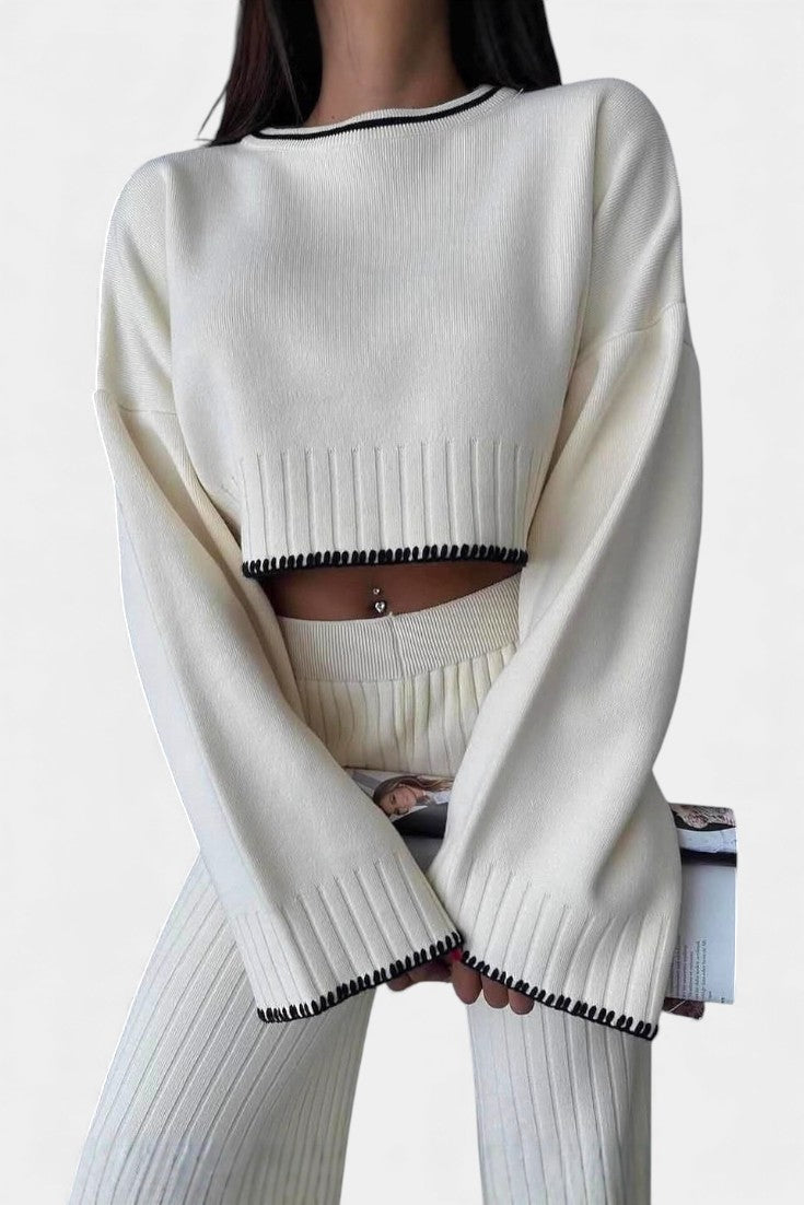 Aurora | Ribbed Two-Piece Set