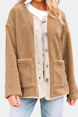 Sylvie | Relaxed Textured Button Jacket
