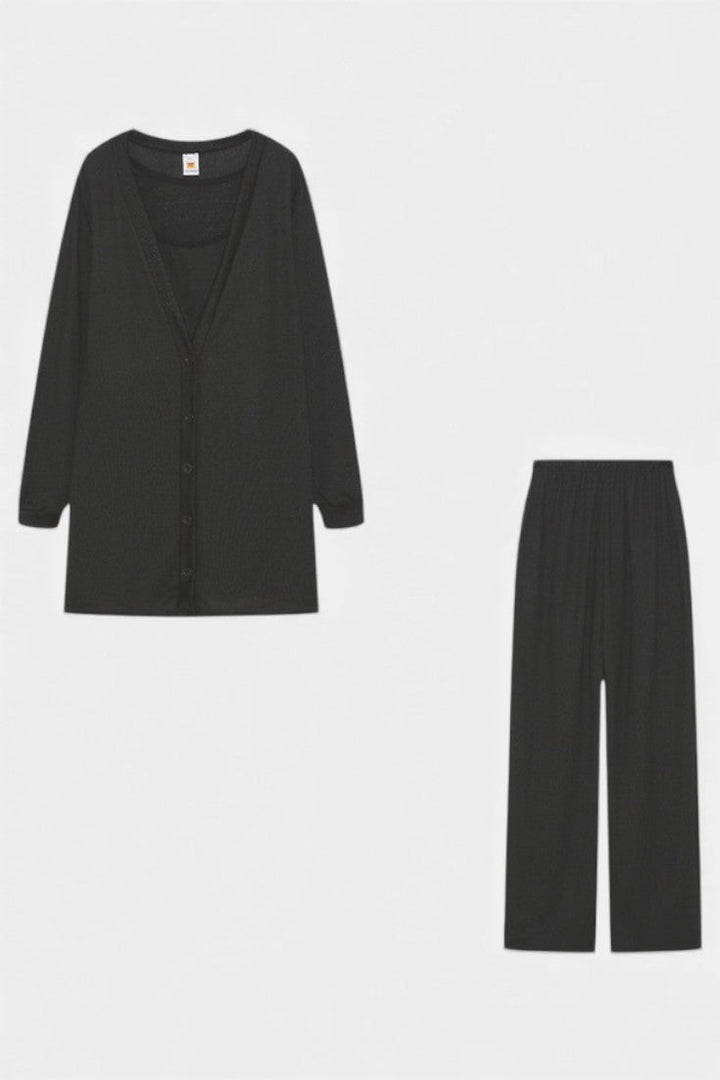 Odalie | Relaxed Loungewear Three-Piece Set