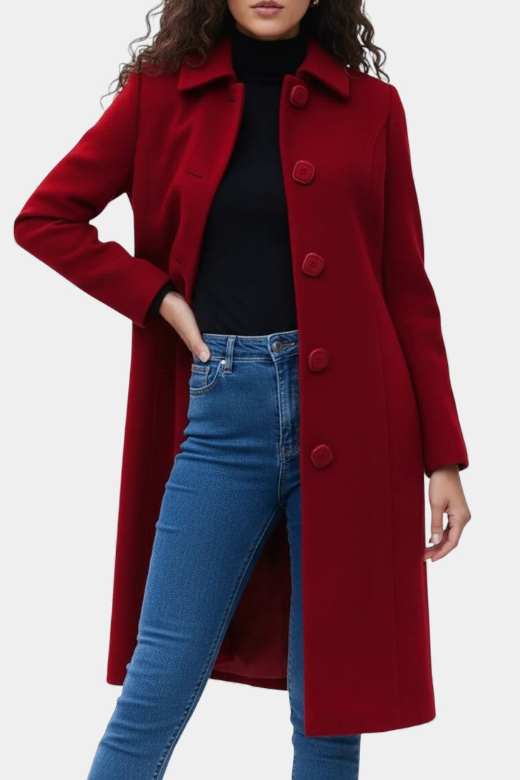 Vanessa | Tailored Flared Winter Coat