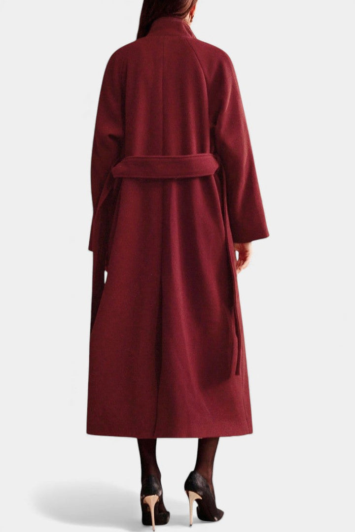 Delphina | Belted Long-Line Coat