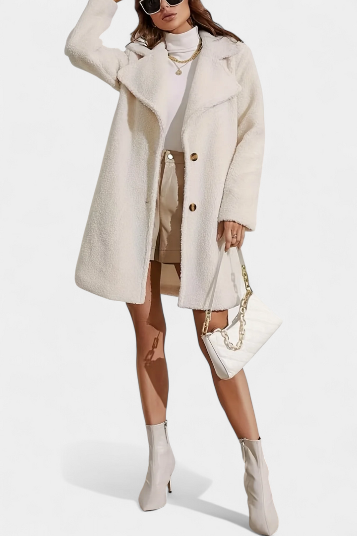 Celestine | Longline Textured Coat
