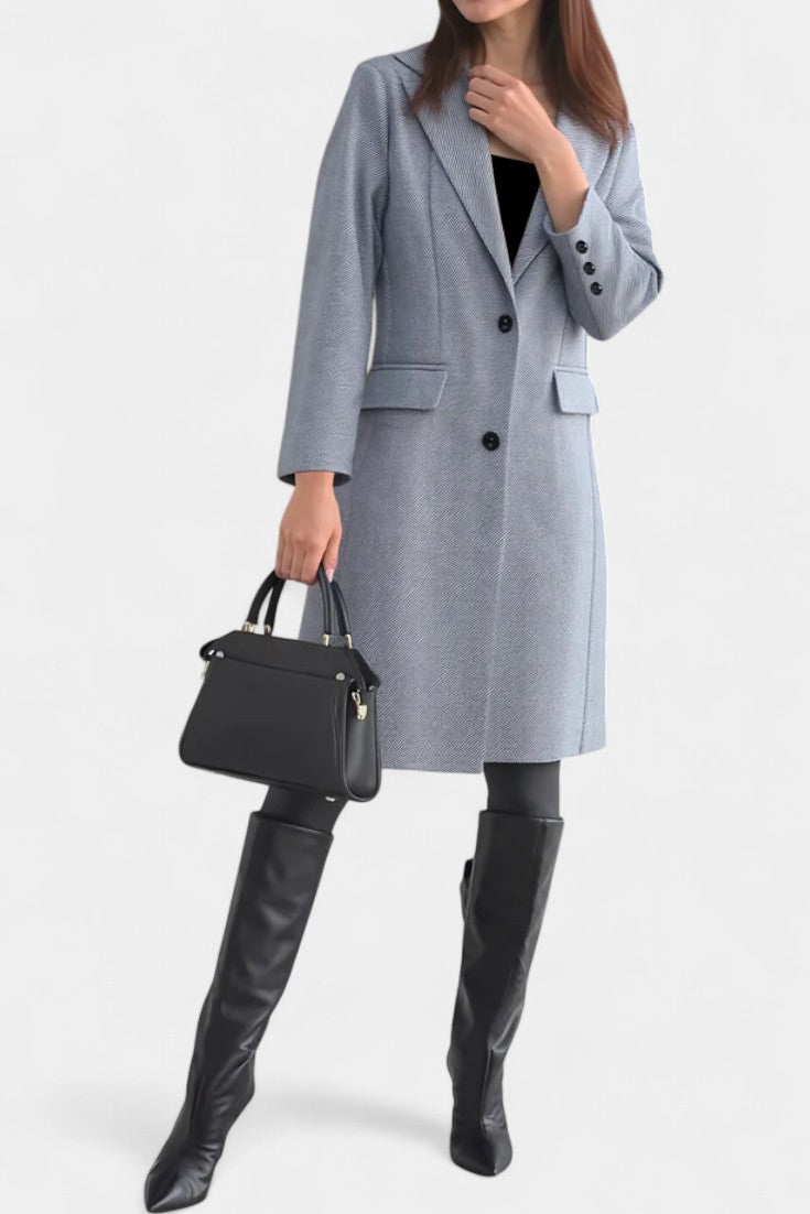 Vivienne | Tailored Mid-Length Coat