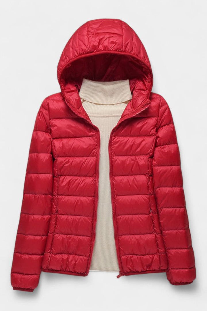 Gabriella | Lightweight Quilted Hooded Jacket